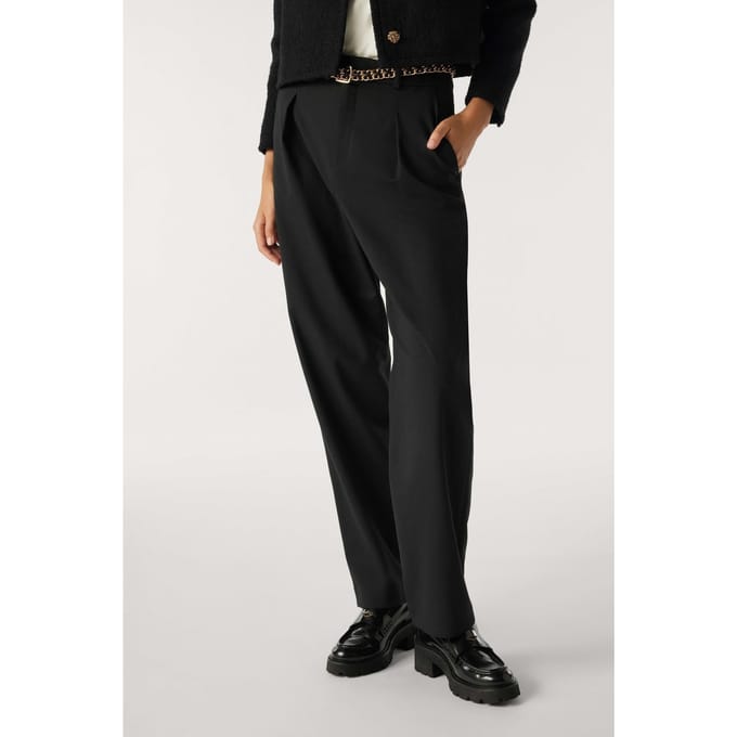 BA&SH Pantalon Justice Noir Size: 42 | Formal pants Outlet | Dames | Zwart
