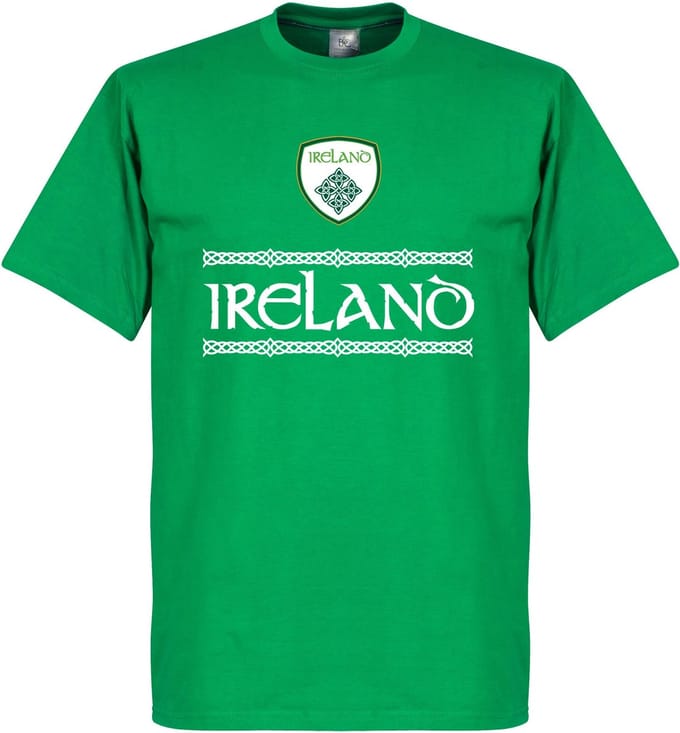 Ierland Team T-Shirt - Groen - Kinderen - 116