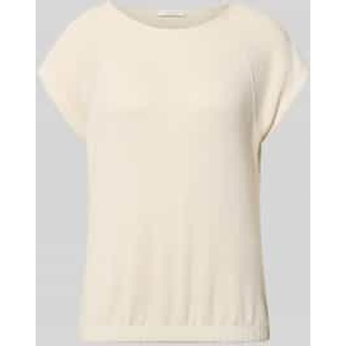 Gebreid shirt van viscosemix model 'Svalla'