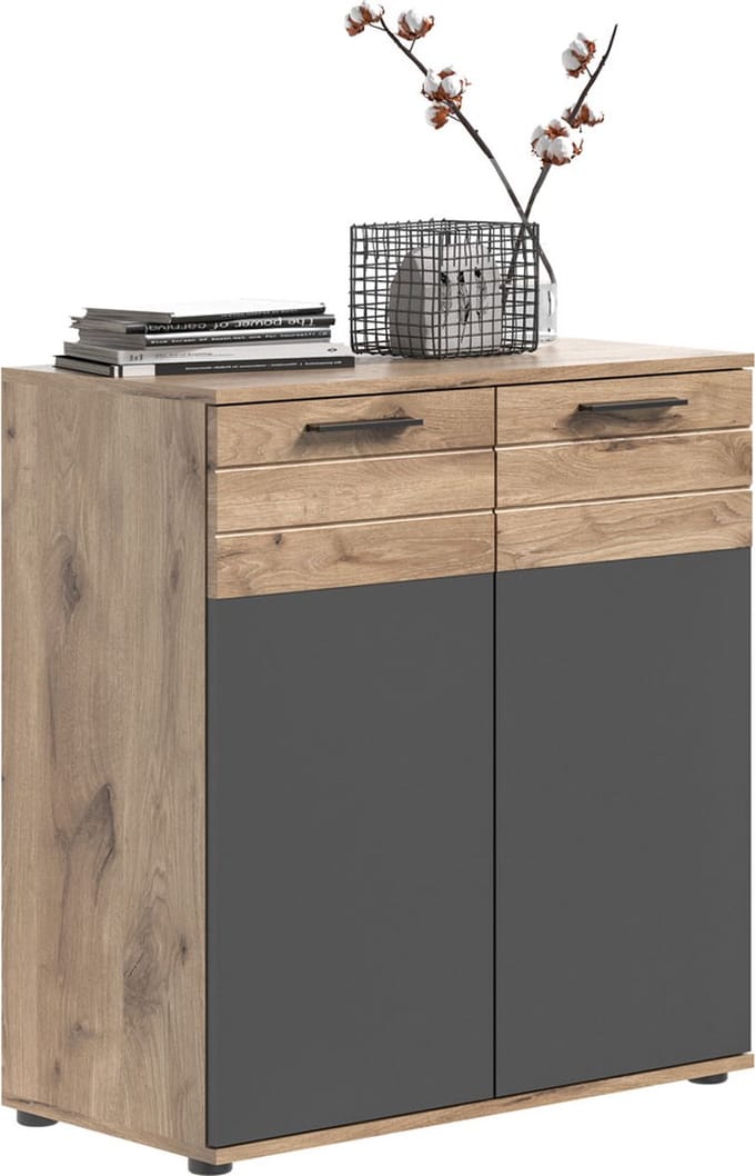 Mason dressoir 2 deuren eik decor.