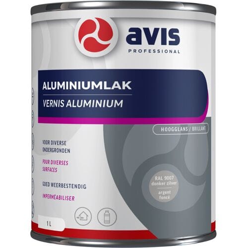 Avis Aluminiumlak - RAL 9007