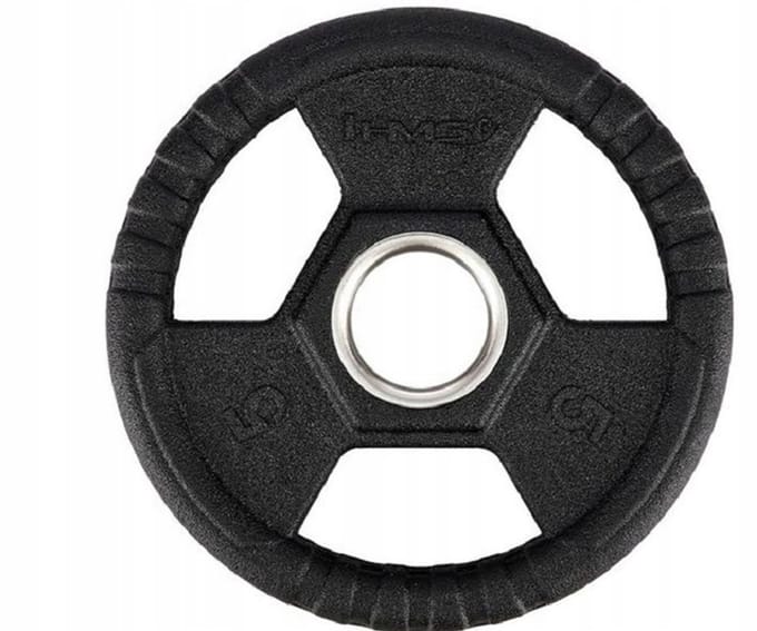 HMS TOH05 Olympische houder - 5 kg, gevuld met rubber