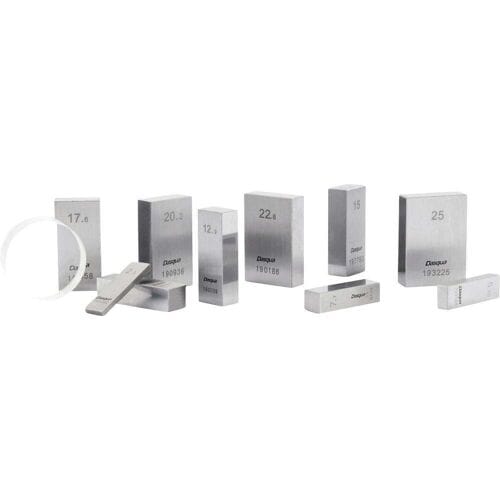 Dasqua 6111-1247 Stalen eindmatenset 0.01 - 100 mm Aantal paginas: 47 DIN 861