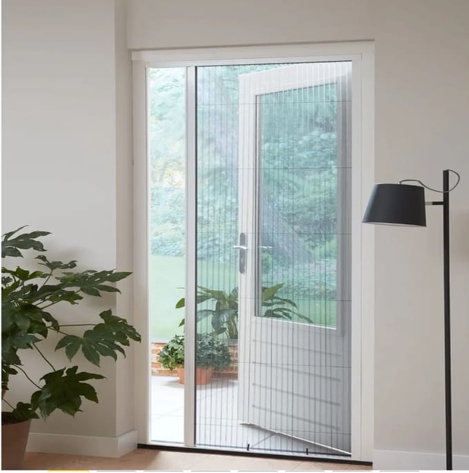 Cando Plisséhordeur Comfort - 100x209 Cm - Wit