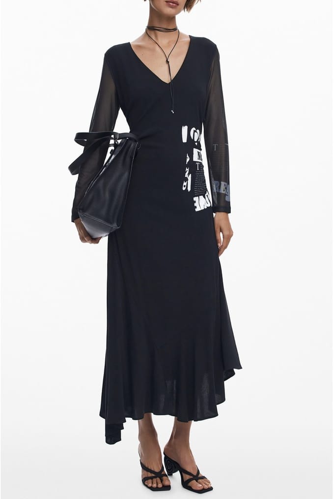 Desigual jurk in zwart