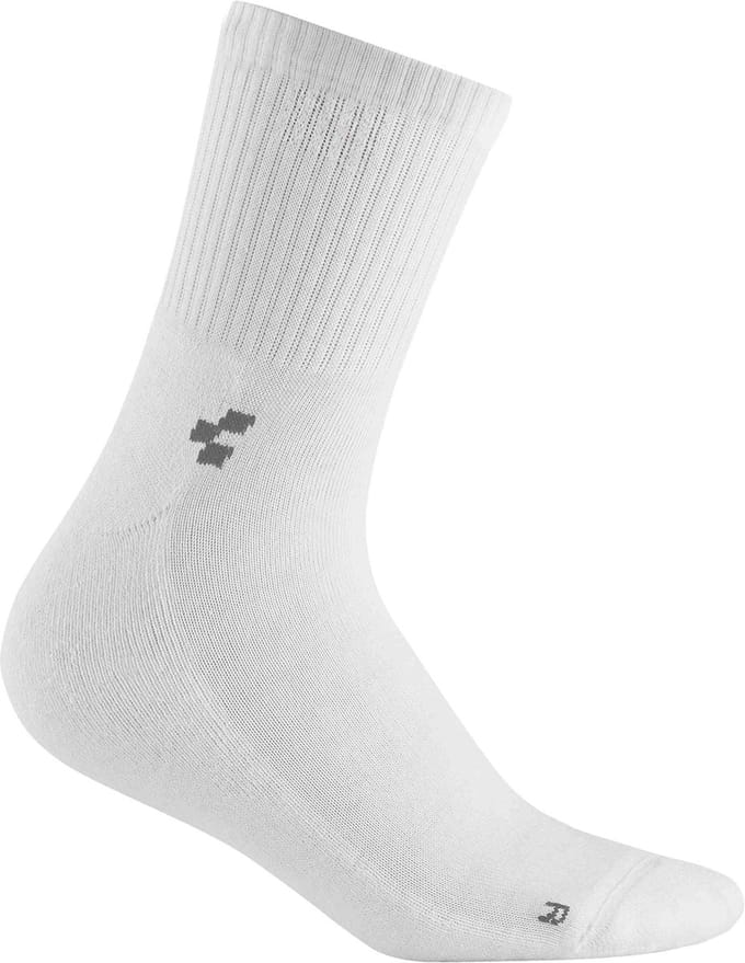 CUBE Fietssokken SOCKS HIGH CUT AFTER RACE LIGHTWEIGHT WHITE 44-47