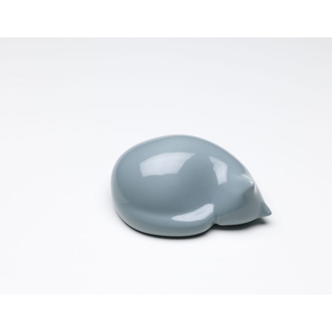 Vitra Resting Cat decoratief figuur - klein - lichtblauw