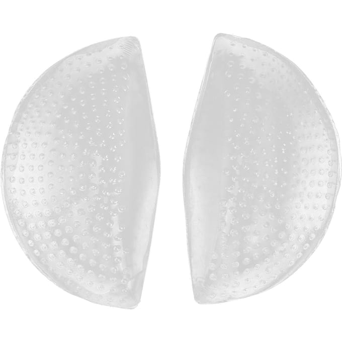 1 Paire Support de Voûte Plantaire en Forme d'Éventail Correction Pied Plat Coussinets de Massage pour la Voûte Plantaire white