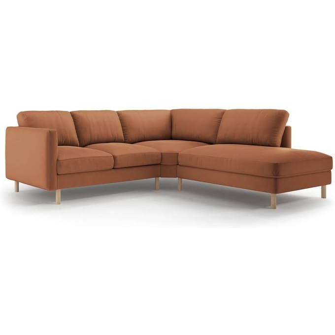 Hoekbank Eden rechts velvet | Micadoni