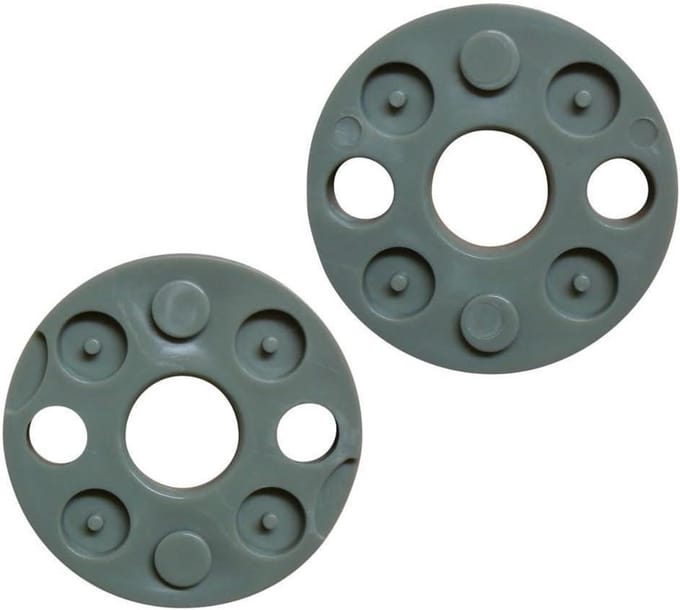 Blad Spacers - Maaier Onderdelen - Gazon Onderhoud - Set van 2 - Diverse Modellen - Zwart