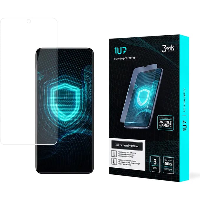 Set van 3 beschermfolies 3MK Xiaomi Redmi Note 11 Pro 4G/5G - 1UP