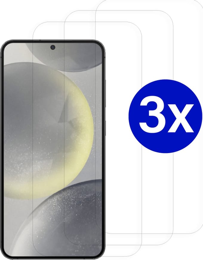 Triple Pack - Screenprotector geschikt voor Google Pixel 7 - Tempered Glass - Beschermglas - Glas - 3x Screenprotector - Transparant