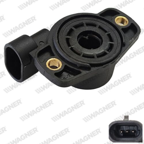 Sensor, smoorkleppenverstelling WAGNER THR00001