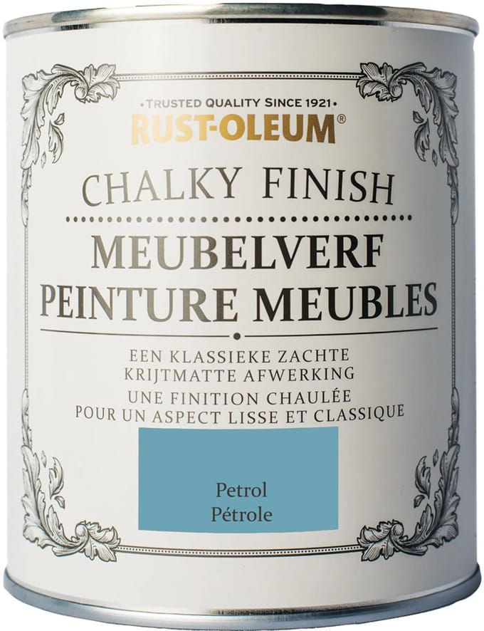 Rust-Oleum Chalky Finish Meubelverf Petrol 750ml