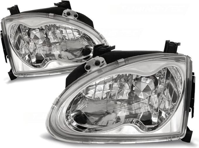 Koplampen HONDA CRX DEL SOL 03 92-97 CHROOM