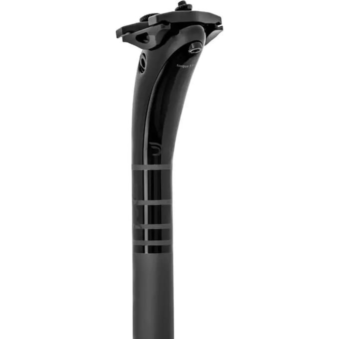 Deda RS Carbon Zadelpen [POB 31.6x350 RSSP-31, SB25mm] zwart