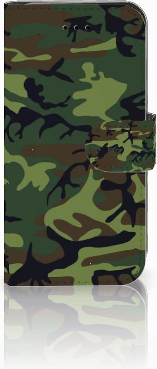 iPhone 7 | 8 | SE (2020) | SE (2022) Telefoon Hoesje Army Dark