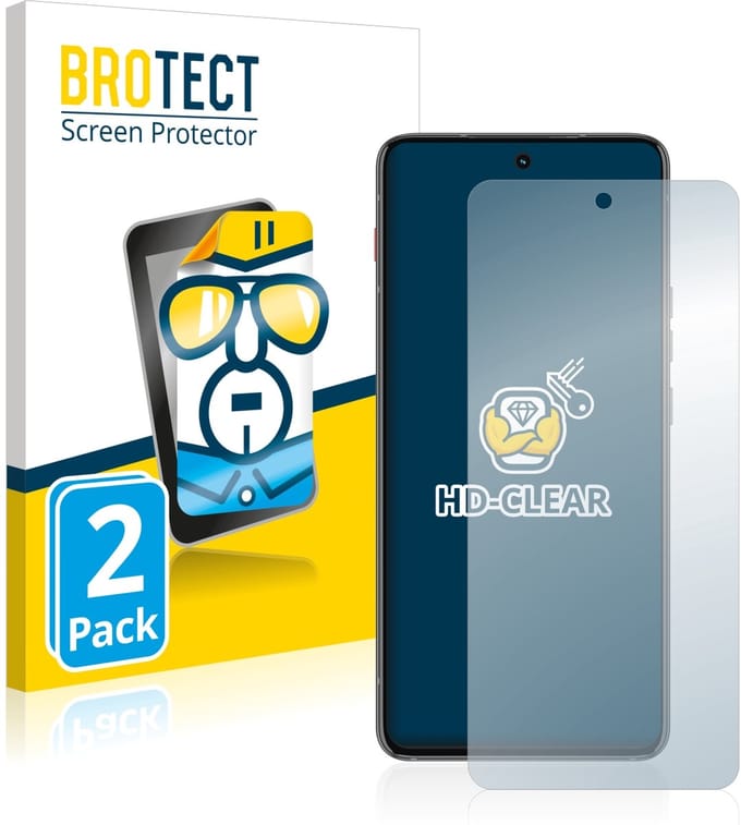 BROTECT - Screenprotector voor Motorola ThinkPhone - Folie Beschermfolie transparant 2 Stuks
