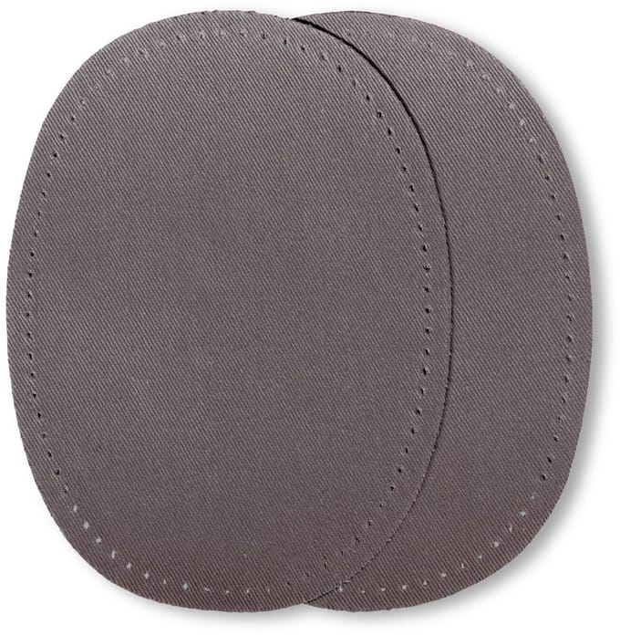 PRYM Patches CO op strijkbaar 10 x 14 cm grijs 929312 - Prym