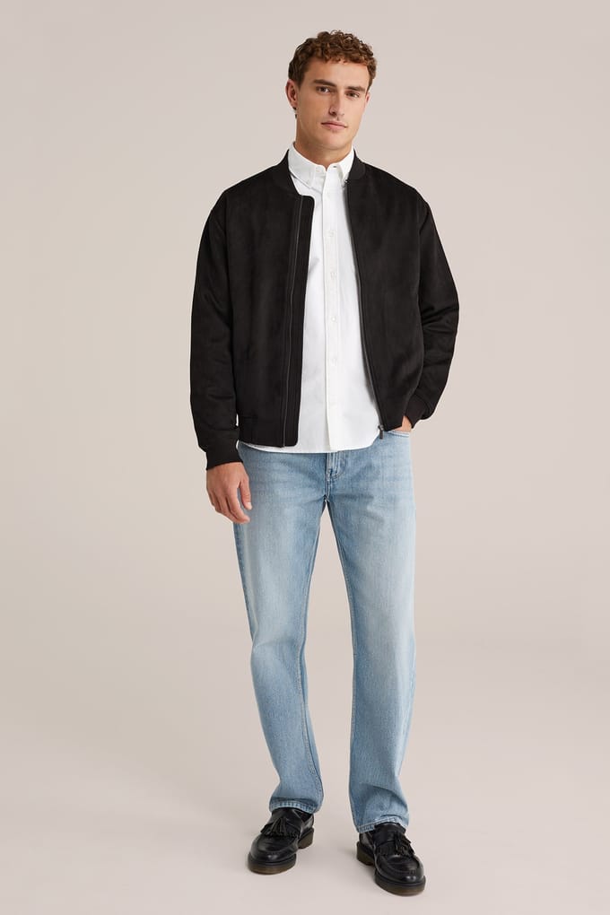 We Fashion Bomber Black Größe: XS | Bomberjacken Outlet | Herren | Schwarz