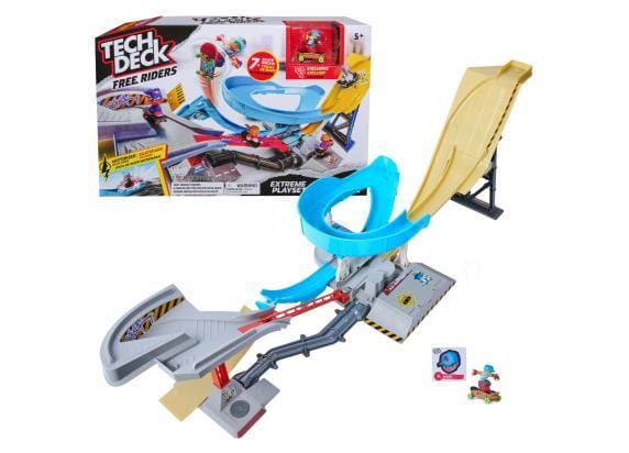 Spinmaster Tech Deck – Free Riders – Extreme Playset Fingerboards