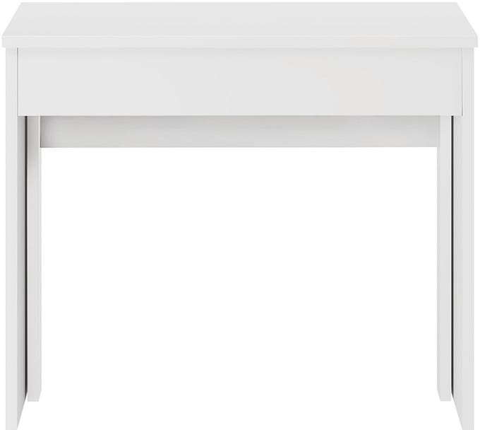 Vente-unique Verlengbare consoletafel 12 personen - 6 verlengstukken - Wit - ONEGA