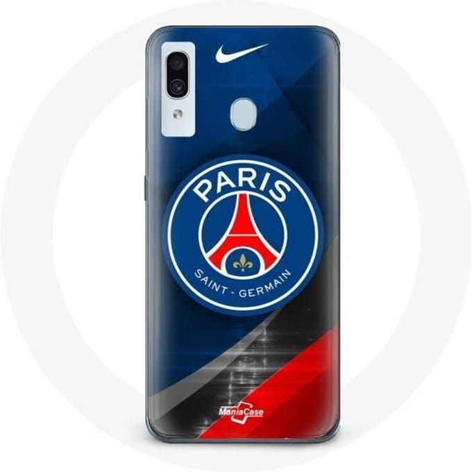 Coque pour Samsung Galaxy A20 PSG Paris Saint Germain Logo