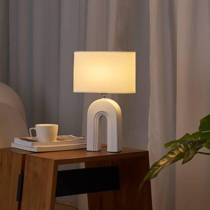 Paulmann Pauleen LED-tafellamp Glow of Purity E14 max. 20W Wit, Beige