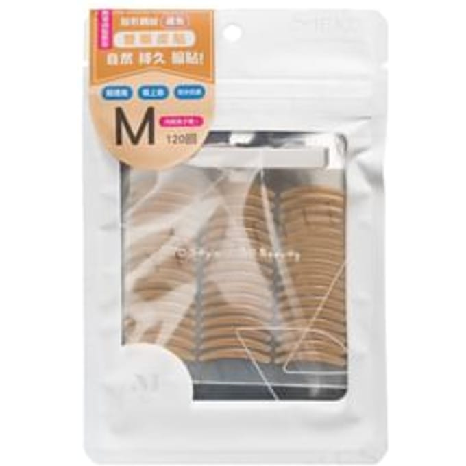 MEKO - Invisible Mesh Skin Color Double Eyelid Tape M 120 pcs 120 pcs
