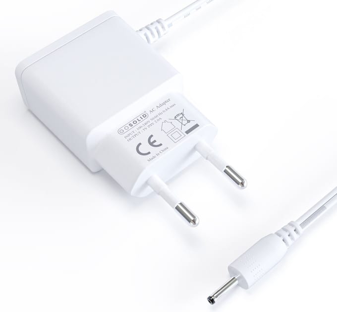 GO SOLID! ® Oplader geschikt voor Luvion Essential series Adapter - Oplader