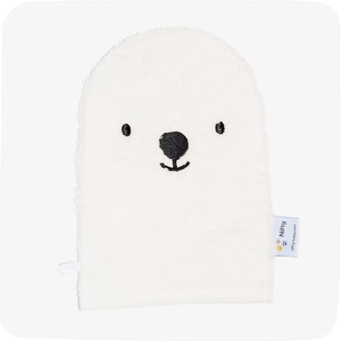 Nifty - Washandje - Washandjes - White Seal
