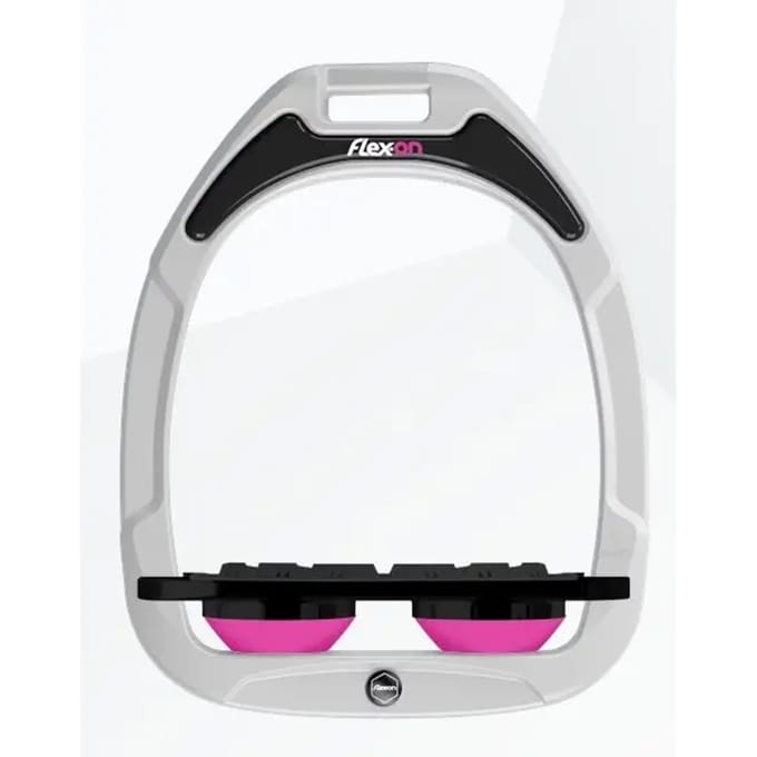 Plat Grip Wit/Zwart/Roze Flex-On Green Composite