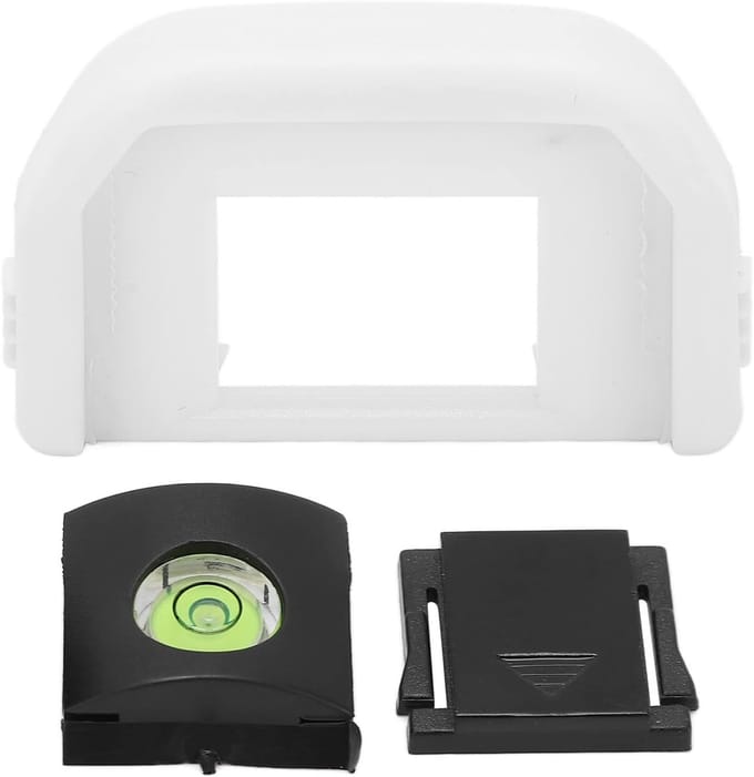 Camera Zoeker Bescherming - Oogcup Accessoire - Camera Onderhoud - Eenvoudige Montage - 9 g - Wit