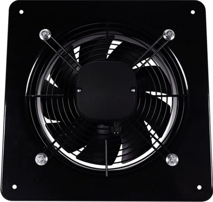 Axiaal ventilator vierkant 200mm – 780m³/h – aRok