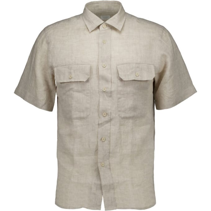 Xacus Legacy Shirt Lange Mouw Overhemden Beige 437ml/11297