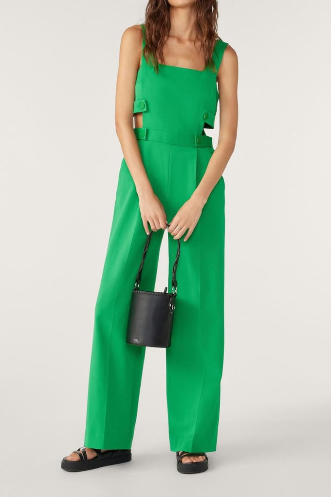 BA&SH Jumpsuit Vert Maat: 40 | Jumpsuits Outlet | Dames | Groen