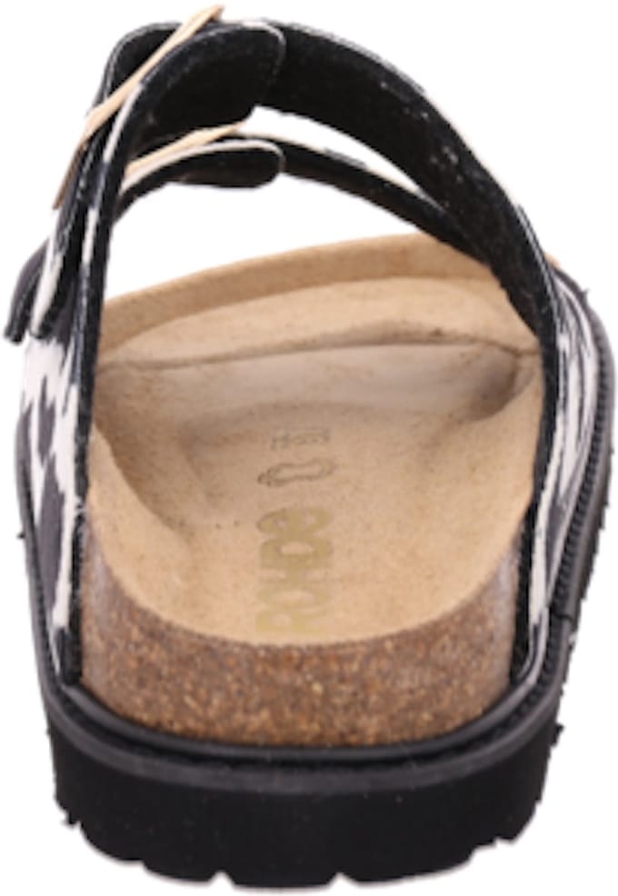 Rohde Slipper Zwart/Wit - Maat 36