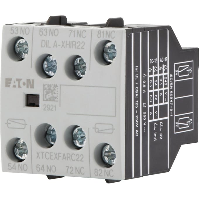 EATON INDUSTRIES Hulpcontactblok - 139580