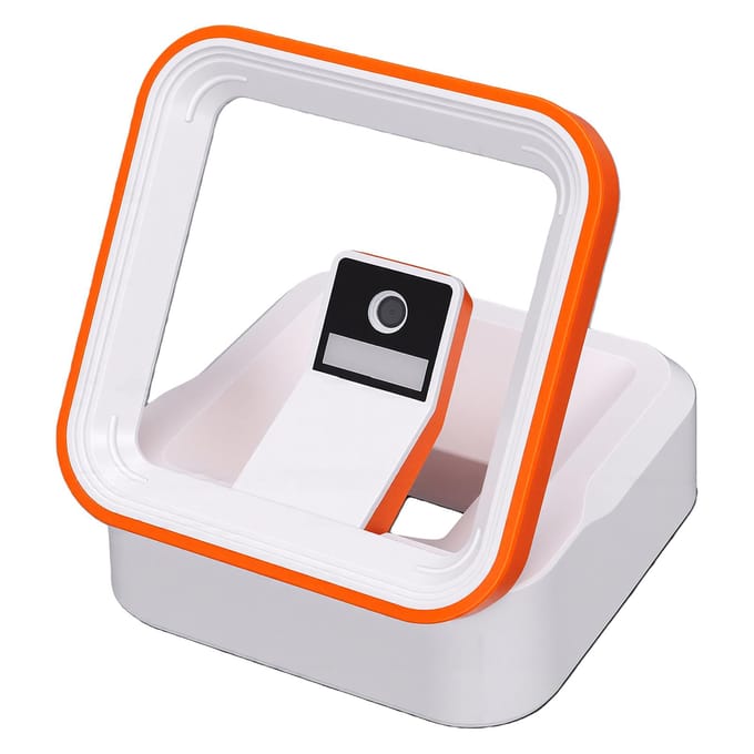 QR Scanner 2D Barcode Lezer Automatische Detectie Technologie Desktop USB Scanner voor Retail Magazijn Supermarkt POS Systeem white