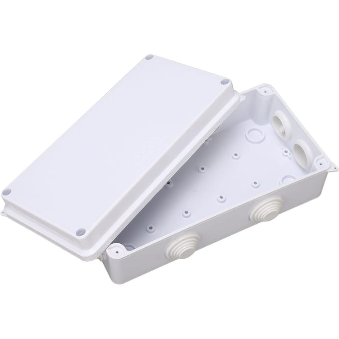 Elektrische Aansluitdoos 200x100x70mm IP65 Weerbestendig Stevige ABS Kunststof Projectbehuizing met