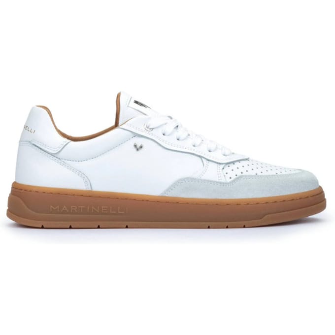 Martinelli Newhaven - heren sneaker - Wit - maat 45 (EU) 11 (UK)