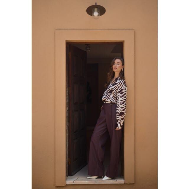 Nukus Nkf09061 333 jill pants pu cherry