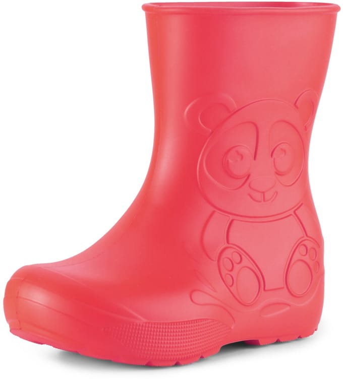 Ladeheid LA-CA-Panda Kinder Regenlaarzen - Rubber - Licht - EVA - Koraal - 24/25