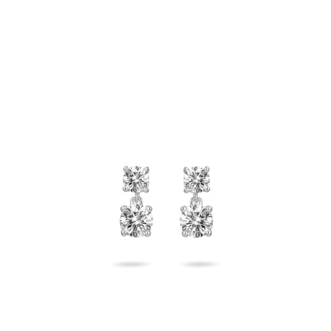 GISSER Silver Earrings