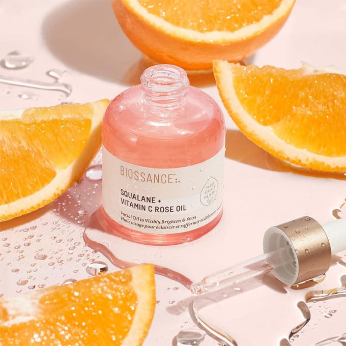 Biossance Gezichtsolie Squalane + Vitamin C Rose Oil Dames 30 ml