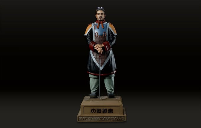 Meng Model Modelbouwpakket Militaire voertuigen - MENG DX003 The Great Qin Warrior - Painted Figure with Base Plastic - 1:6 - Modelbouw