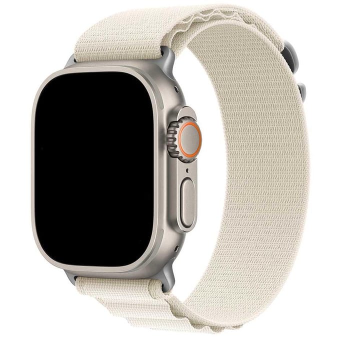 2+1 | Apple Watch Bandje Alpine - Nylon - Sterrenlicht