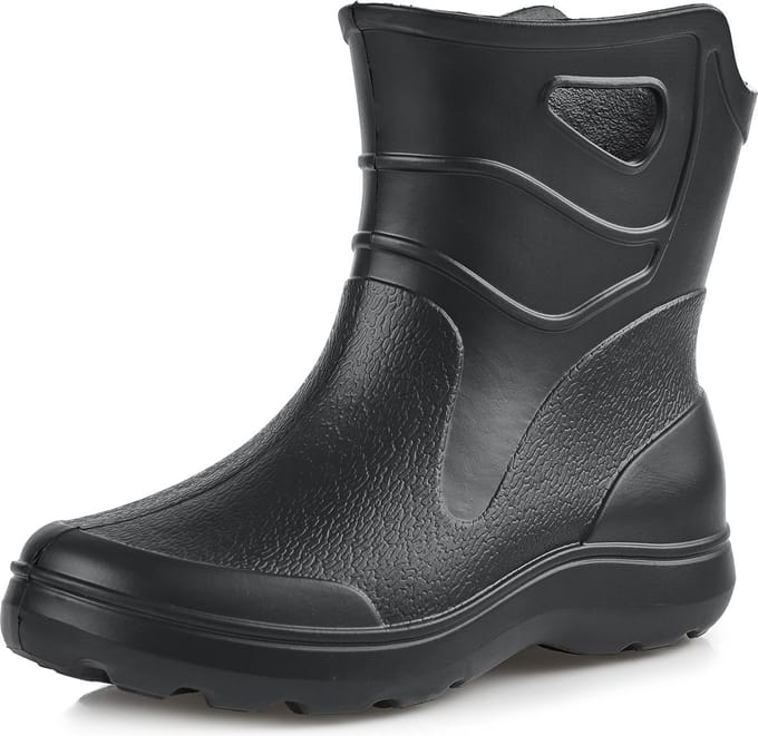Ladeheid LA-DW-Beam Dames Regenlaarzen - Rubber Laarzen - EVA - Zwart - 37