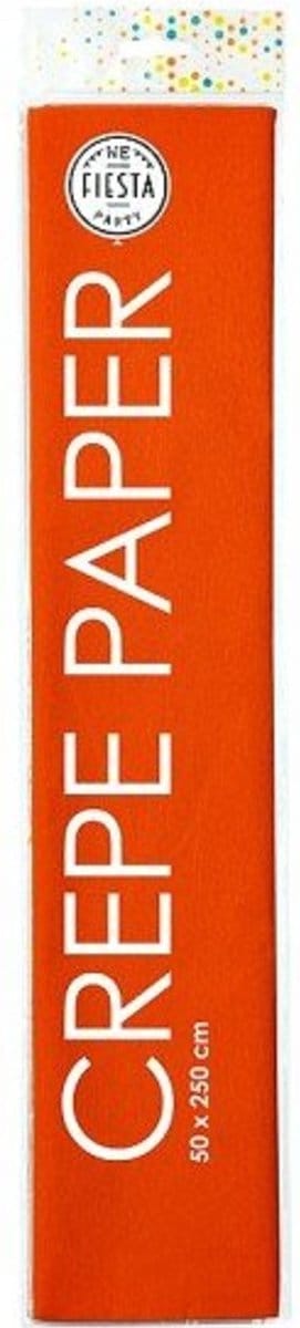 Wefiesta Crêpepapier 250 X 50 Cm Oranje