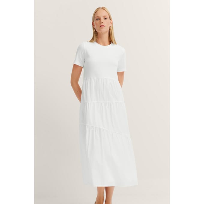 Bugatti Damen Jurk met ruches